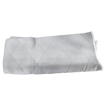 韓系3D透氣涼被-雙人款 92%尼龍+8%彈力纖維  175 x 210cm  涼感灰色  1件