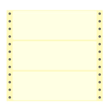 華麗牌 電腦列印標籤 單排 WL-5018Y 黃色  1格  450張