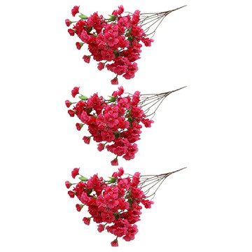 JOART 人造祭祀用花 杜鵑  3支