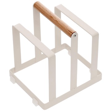 VISVIVA 砧板收納架 Set  140x120x150mm  白色  1組