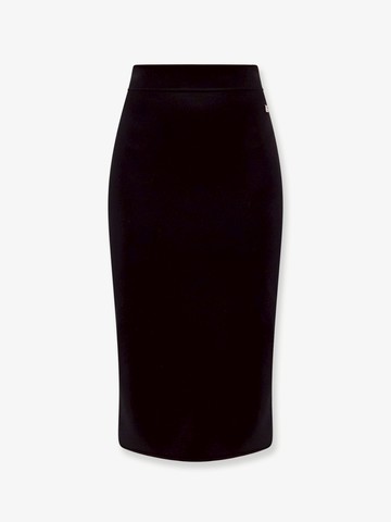 Viscose blend longuette skirt - DOLCE & GABBANA - gender_Woman