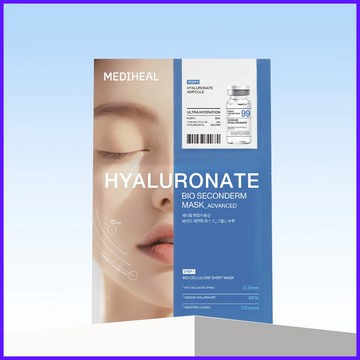 MEDIHEAL Hyaluronate Bio Seconderm Mask Deep Moisturizing 10ea