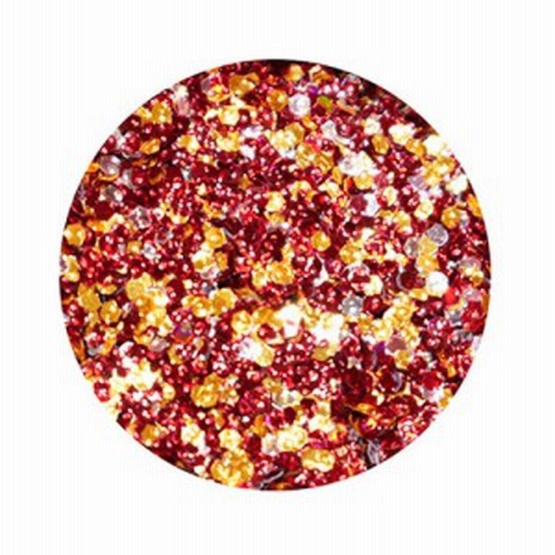 Matiere エンボスホログラム レッド ゴールド 1g ネイルアート ラメ ホログラム ネイル用品 ジェルネイル マティエール 六角ホロ 通販 Lineポイント最大1 0 Get Lineショッピング