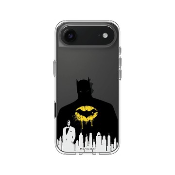 iPhone Air Clear Case（相機按鈕） 透明 - Batman 蝙蝠俠 - 守護高譚市