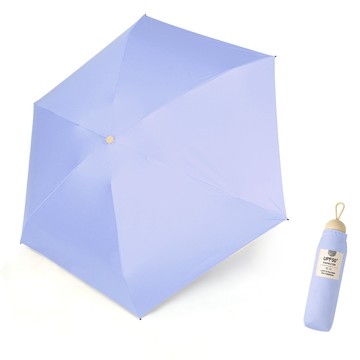 《BigPurple 伸縮握把五折傘》50CM手開折傘