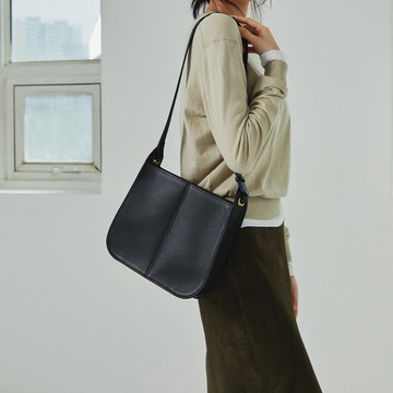 【來自首爾】豎琴包 3色 (植鞣皮革)