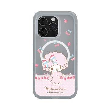 iPhone 16 Pro AirX 流變灰 - 三麗鷗-彼安諾 My Sweet Piano - 草莓蝴蝶結