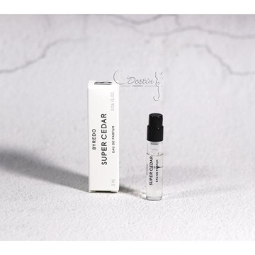 BYREDO 北國之春 Super Cedar 中性淡香精 2mL 全新 試管香水 可噴式