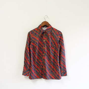 │Slowly│ 霓虹燈/古著襯衫 │vintage.復古.文藝