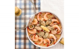 フライパンで簡単調理！牡蠣のパエリアセット