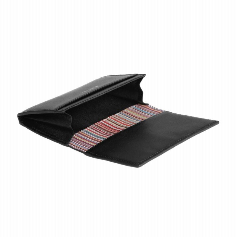 ポールスミス Paul Smith マルチストライプトリムインサイド 名刺入れ  