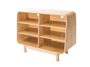 白橡木三層電視櫃 TS-264