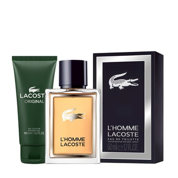 【LACOSTE】同名男性淡香水50ml(贈隨機沐浴精100ml)
