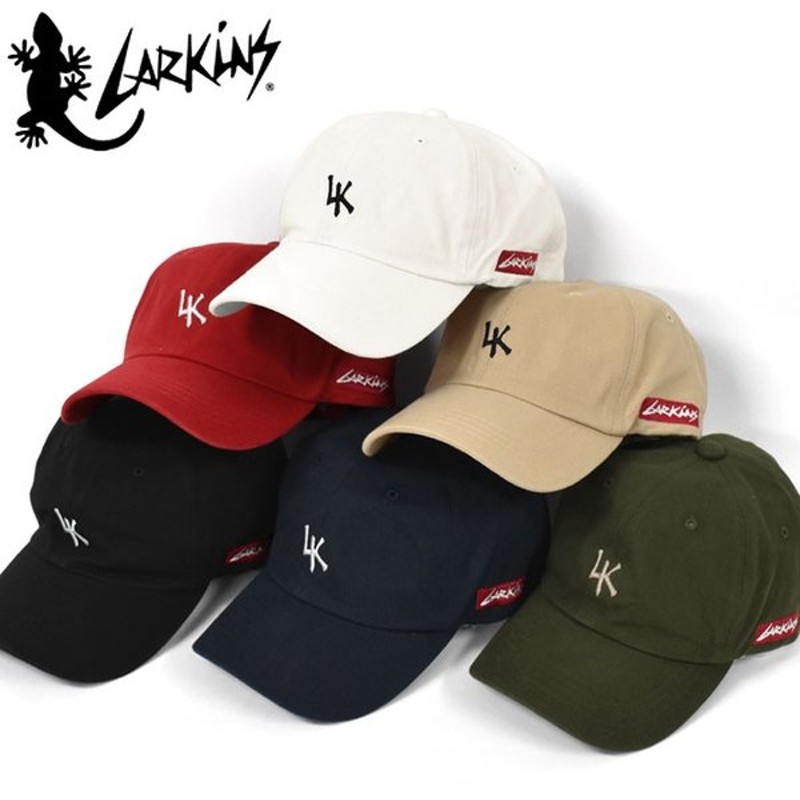 キャップ 帽子 メンズ おしゃれ Larkins ラーキンス コットン Lkロゴ ローキャップ 通販 Lineポイント最大get Lineショッピング