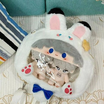 韓版潮流⭐痛包戀與深空衕人週邊玩偶沈星迴毛絨痛包雙肩包可愛零錢包學生背包女