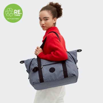 經典老花拉桿旅行袋-ART M