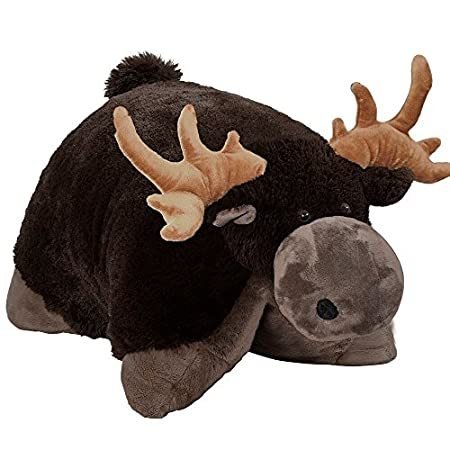 My Pillow Pet Chocolate Moose Large (Brown)＿並行輸入品