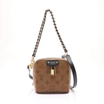 LOUIS VUITTON LV 路易威登 Just In Case 兩用包 棕色 原花帆布 M47162 【二手名牌BRAND OFF】