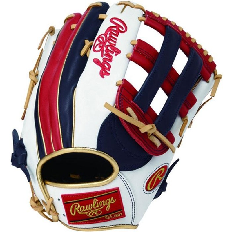 ローリングス HOH GOLD CAMO Rawlings 外野用 軟式グローブ - 野球