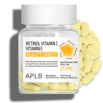 APLB Retinol Vitamin C Vitamin E Beauty 30 Tablets