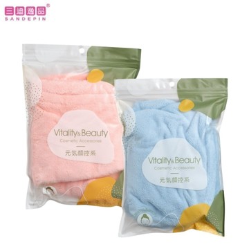 三迪逸品-吸水乾髮帽 SD-2011 / 厚實柔軟 親膚細膩 快速吸水乾髮 乾髮帽 乾髮巾 浴帽