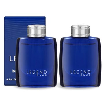 MONTBLANC 萬寶龍 傳奇紳藍淡香精(4.5ml)X2