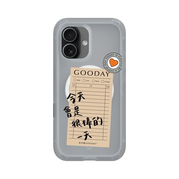 iPhone 17 AirX 流變灰 - 好日曆 GOODAY (星期安有限公司) - 好日子筆記(黑字款)