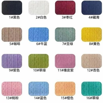 ❄️免運臺灣出貨❄️秋冬季針織毛衣提花布料 diy手工玩偶棉花娃娃衣服材料 娃衣布料