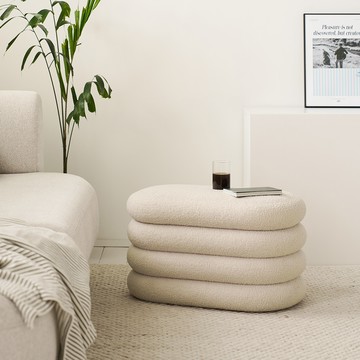 MAISON DE COMME MA 達克瓦茲收納椅凳  米色  1個