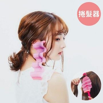 耀您館★日本COGIT懶人捲髮器PatMee.大波浪捲髮片美髮器908620(2入;打造自然蓬鬆的波浪捲髮感)髮尾片捲髮夾【APP下單點數4倍送】