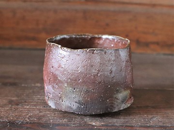 備前燒茶碗（附泡桐盒）ty-023