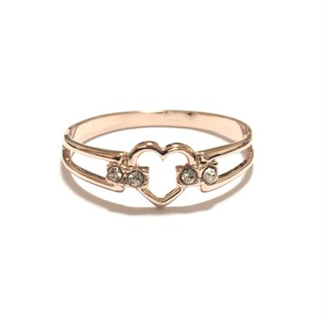 Heart Crystal Ring (亦可作為尾戒)