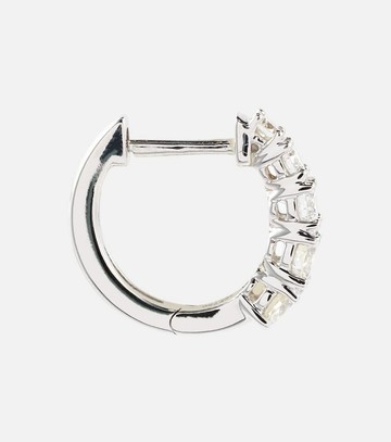 Anita Ko Huggie 18kt gold earrings with diamonds