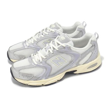 New Balance 休閒鞋 530 男鞋 女鞋 金屬銀 鏡灰 拼接 緩衝 復古跑鞋 NB 情侶鞋 U530SEA-D