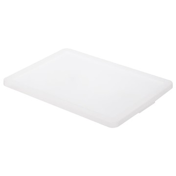 MUJI 無印良品 PP收納箱專用蓋  51 x 37.5 x 2.5cm  橫式 半透明色  1個