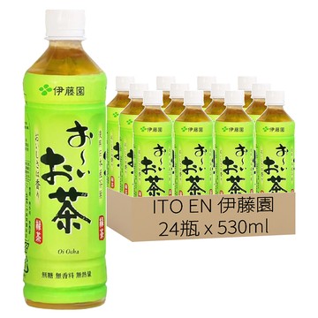 ITO EN 伊藤園 綠茶  24入  24瓶  530ml