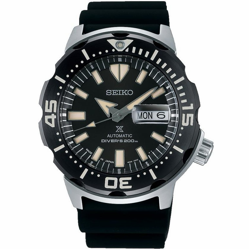 SEIKOSEIKO BLACK MONSTER 防水200m