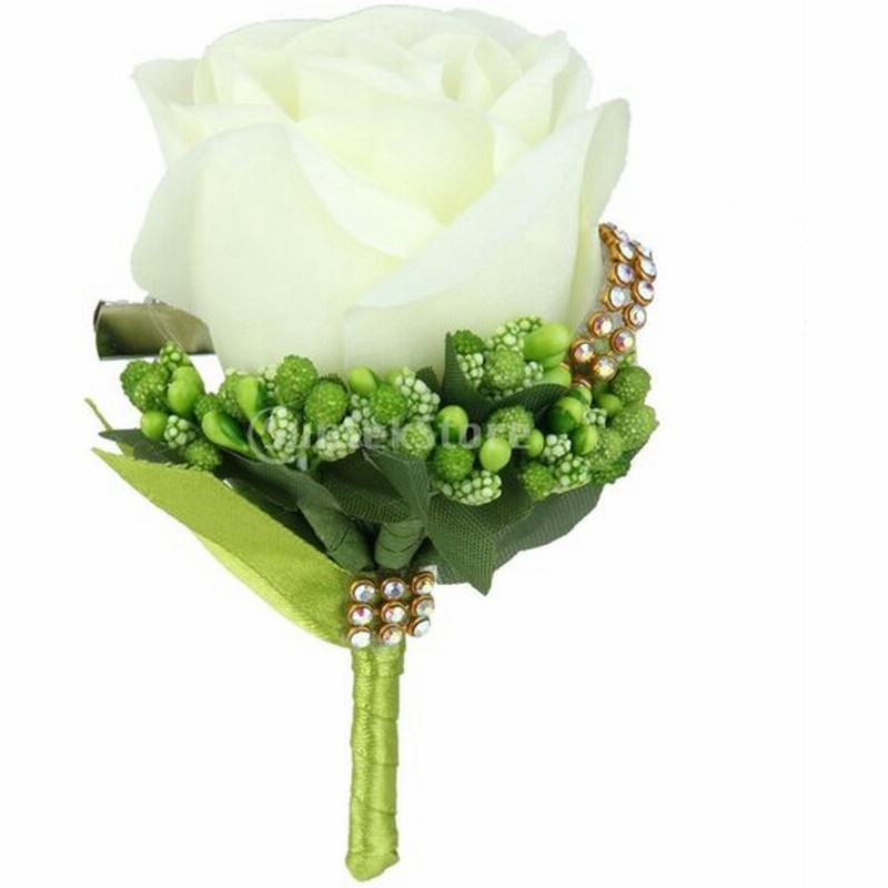 男性 女性 おしゃれ コサージュ ブートニア フラワーバラ ウェディング パーティー 花嫁 新郎用 全5色 03 通販 Lineポイント最大0 5 Get Lineショッピング