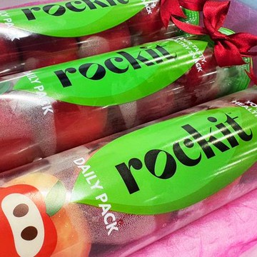 【新鮮水果】紐西蘭ROCKIT 樂淇蘋果4-5入 / 3管裝禮盒