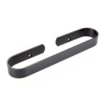 KOTI日安生活 太空鋁無痕浴室毛巾置物架 適用於浴室、衛生間等 免釘膠安裝  60cm  黑色  1個