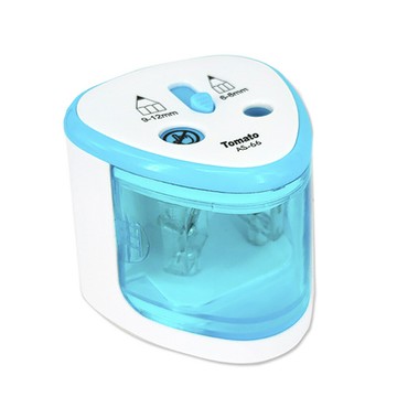 大小通吃電動削筆機-藍色 AS-66【九乘九購物網】