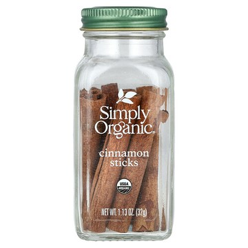 Simply Organic, 肉桂棒，1.13 盎司（32 克）