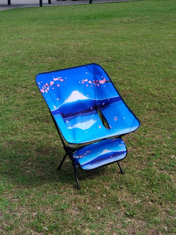 富士山 露營椅 BlueWave 原創設計 月亮椅