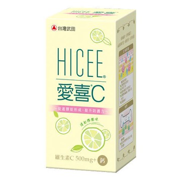 愛喜C+鈣錠500mg 60錠 [美十樂藥妝保健]
