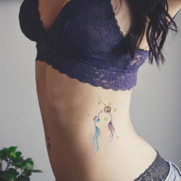 微刺青 👑大邱紋身👑【T08Z】新 小清新 假刺青輕紋身 防水 紋身 刺青 貼紙 T08