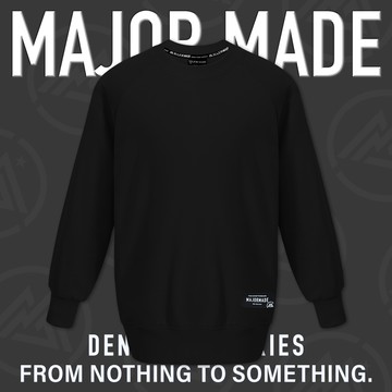 基本款織標多色大學T