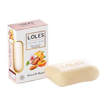 LOLE'S 杏仁雙重潤膚保濕去角質機能皂 150g  3個