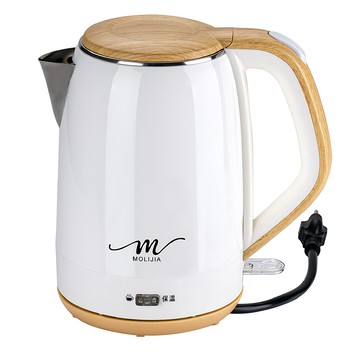 MOLIJIA 魔力家 M27雙層防燙快煮壺 1000W快速煮沸 多層構造設計 附保溫功能  BY011027
