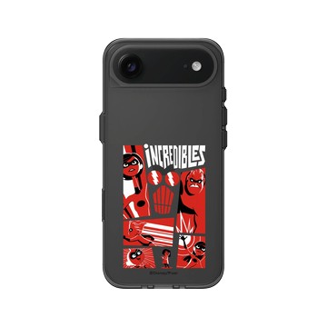 iPhone Air Clear (相機按鈕) 酷墨灰 - 迪士尼-皮克斯 PIXAR - 超人特攻隊出動