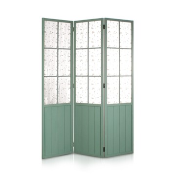 【C'est Chic】湖濱散記三片創意實木屏風